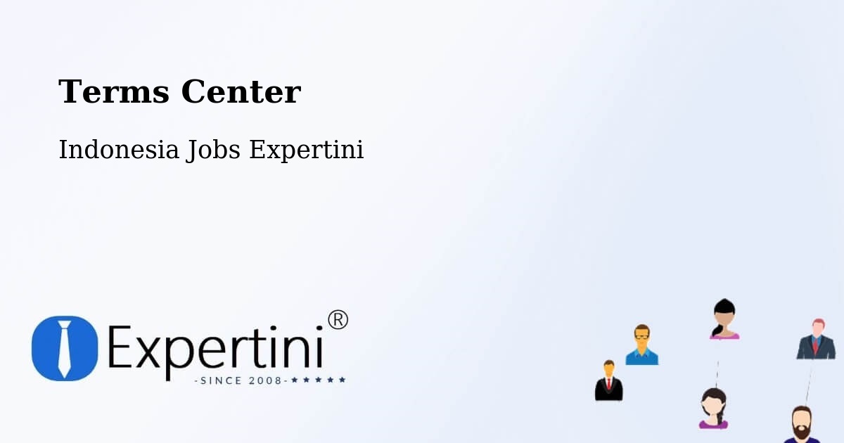 Terms of Service – Gresik Regency - Indonesia Jobs Expertini